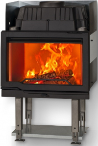 Jotul I 570 teplovzdušná krbová vložka s veľkým rovným presklením