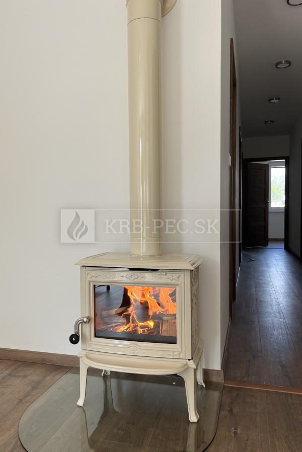 Jotul F 100 SE liatinové kachle so zabudovaným popolníkom krb-pec