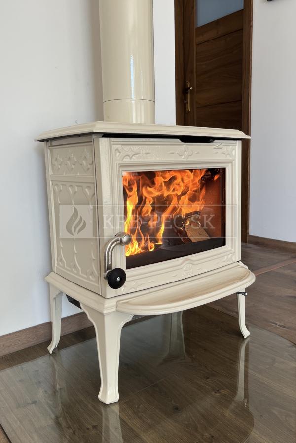 Jotul F 100 SE liatinové kachle so zabudovaným popolníkom krb-pec