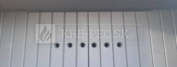 Kratki Lucy 14 teplovzdušná oceľová krbová vložka s rovným presklením krb-pec