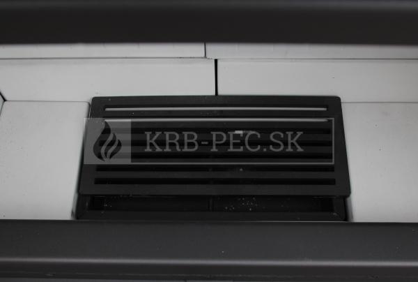 Kratki Lucy 14 teplovzdušná oceľová krbová vložka s rovným presklením krb-pec