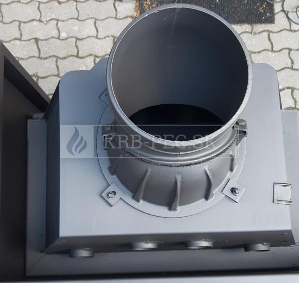 Kratki MBA 17 kW BS L ľavá rohová krbová vložka krb-pec