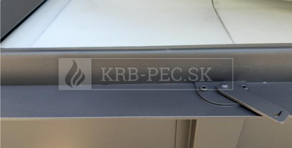 Kratki MBA 17 kW BS L ľavá rohová krbová vložka krb-pec