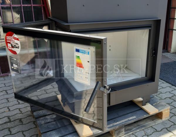 Kratki MBA 17 kW BS L ľavá rohová krbová vložka krb-pec