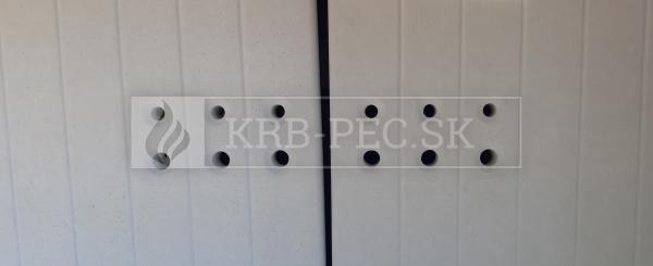 Kratki MBA 17 kW BS L ľavá rohová krbová vložka krb-pec