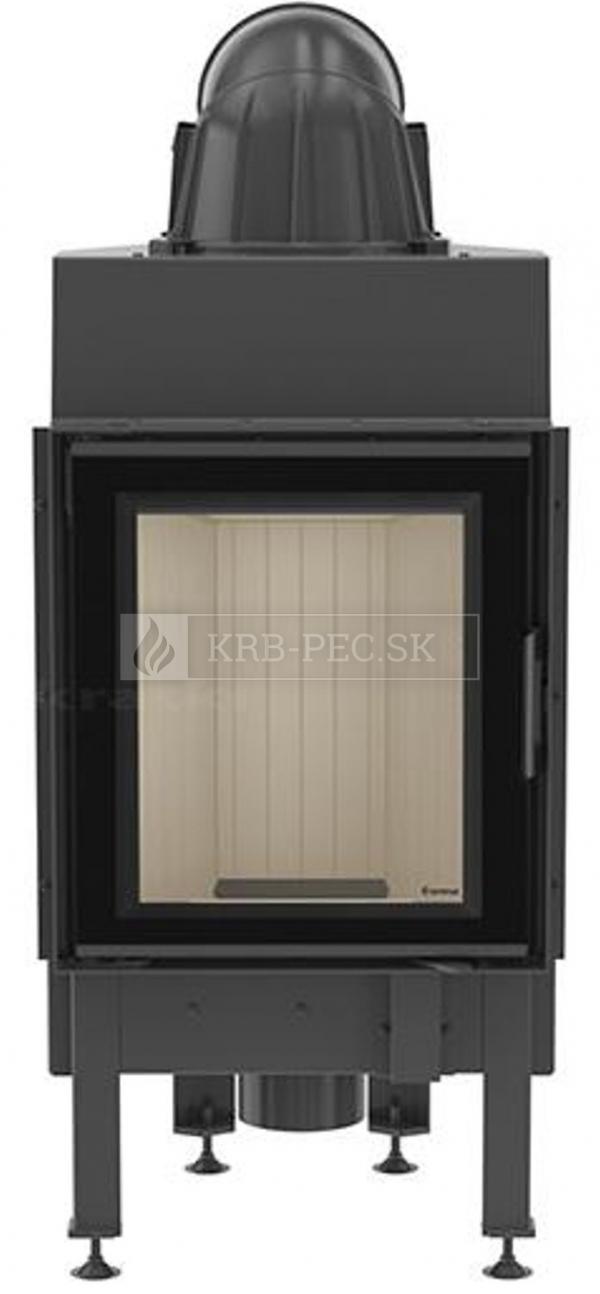 Kratki Nadia 8 rovná oceľová krbová vložka krb-pec