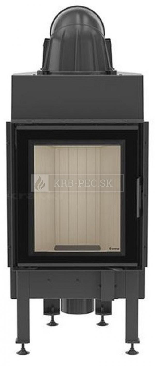Kratki Nadia 8 rovná oceľová krbová vložka krb-pec