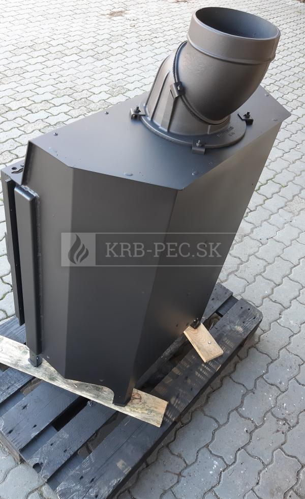 Kratki Nadia 13 rovná oceľová krbová vložka krb-pec