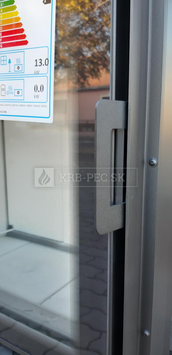 Kratki Nadia 13 rovná oceľová krbová vložka krb-pec