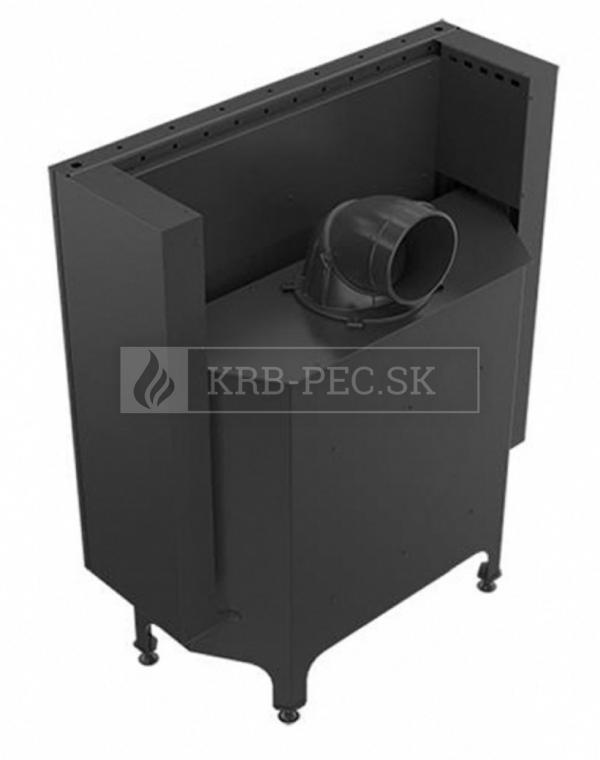 Kratki Nadia 14 rovná oceľová krbová vložka krb-pec