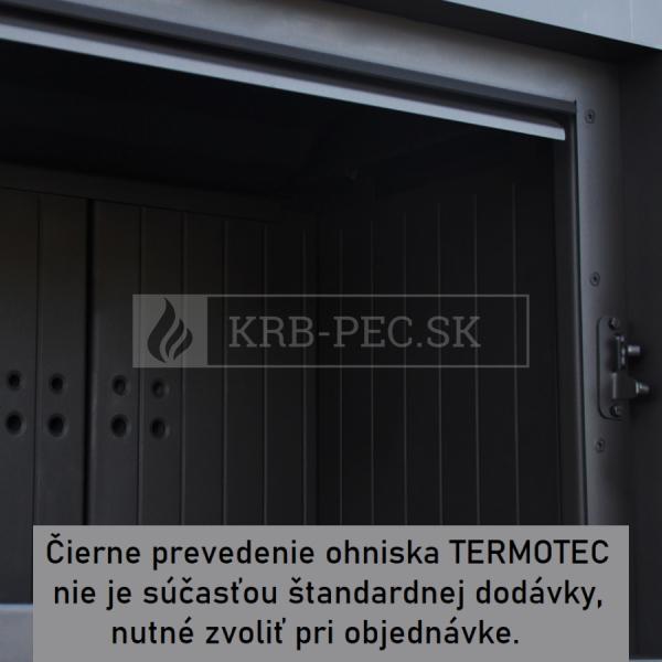 Kratki NBU 11 teplovzdušná oceľová krbová vložka s výsuvnými dvierkami a trojstranným presklením krb-pec