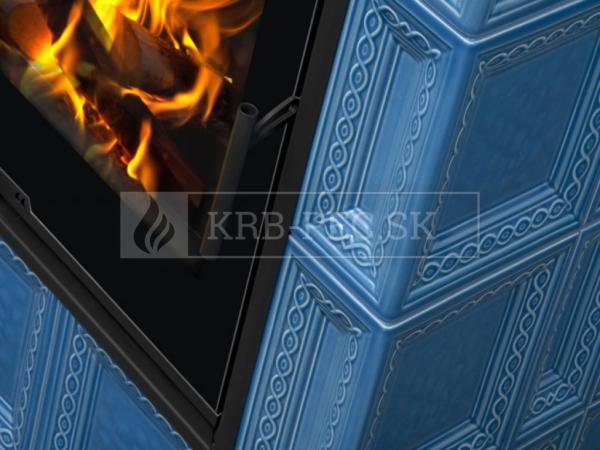 Hein BARACCA 7 keramické kachle s kvalitnou krbovou vložkou krb-pec