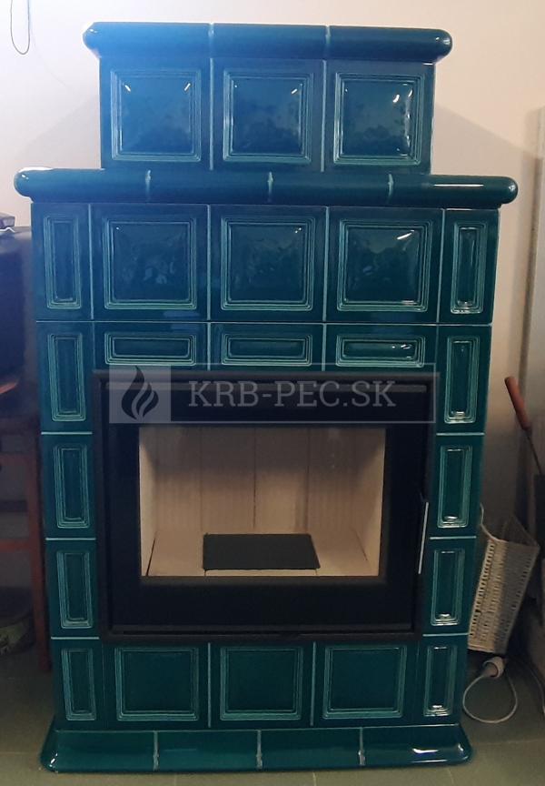 Hein BARACCA OU keramické kachle s kvalitnou krbovou vložkou krb-pec