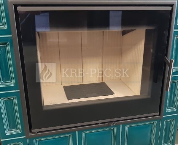 Hein BARACCA OU keramické kachle s kvalitnou krbovou vložkou krb-pec