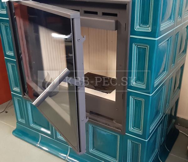 Hein BARACCA OU keramické kachle s kvalitnou krbovou vložkou krb-pec