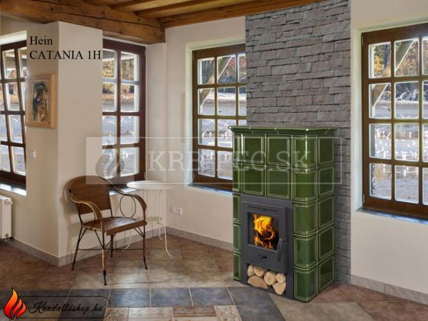 Hein Catania 1H keramické kachle krb-pec