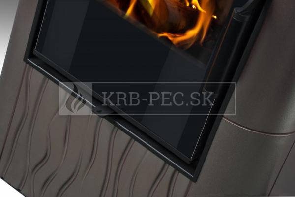 Hein Dolo 2 keramické krbové kachle so šamotovým ohniskom krb-pec
