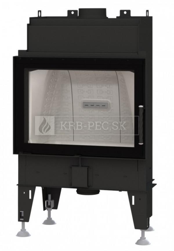 BeF Therm 7 kvalitná, dizajnová, moderná krbová vložka s otváraním do boku krb-pec