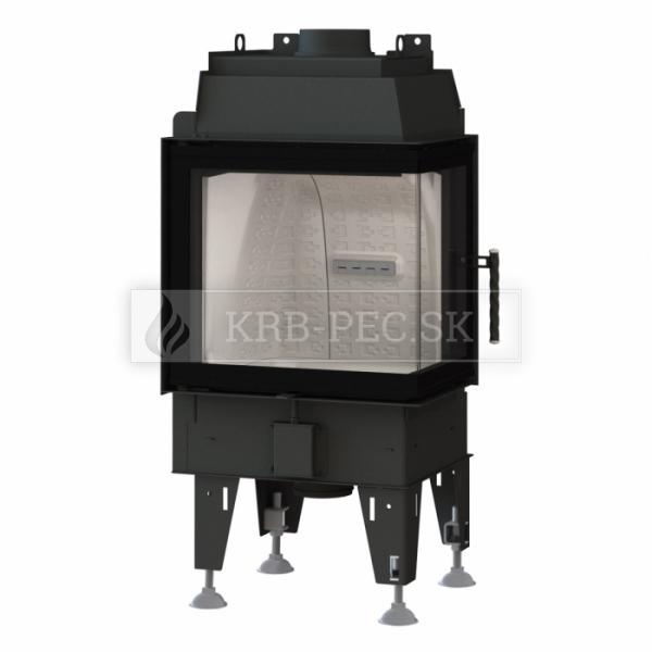 BeF Therm 6 CP kvalitná, dizajnová, moderná krbová vložka s otváraním do boku krb-pec