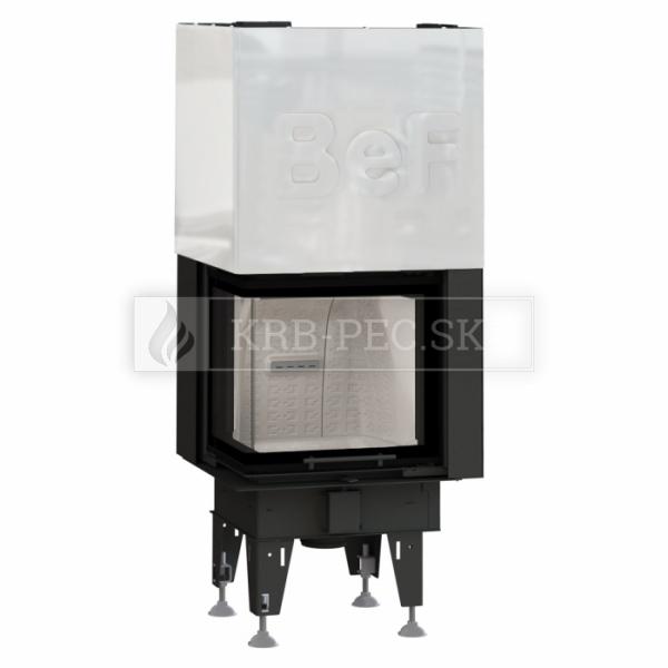  BeF Therm V 6 CL dizajnová krbová vložka s výsuvnými dvierkami krb-pec