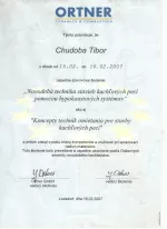 Ortneri certifikát - Školenie - AZ DESIGN - Tibor Chudoba krb-pec