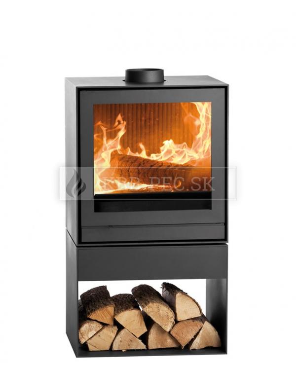Nestor Martin TQ33 teplovzdušné krbové kachle s rovným presklením krb-pec