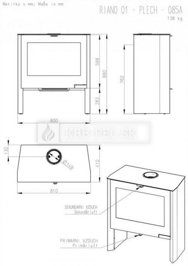Romotop RIANO 01 plech