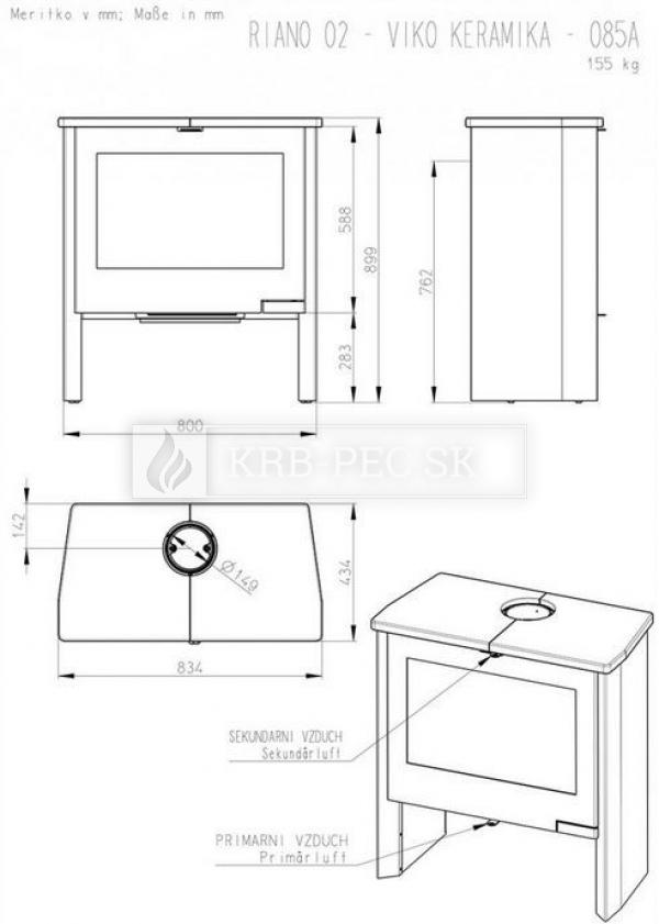 Romotop RIANO 02 keramika