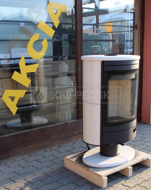 Romotop STROMBOLI N02 keramika (95508 perlová farba) krb-pec