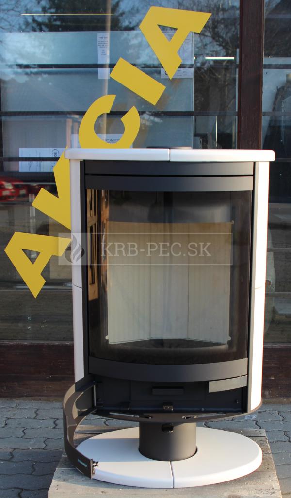 Romotop STROMBOLI N02 keramika (95508 perlová farba) krb-pec