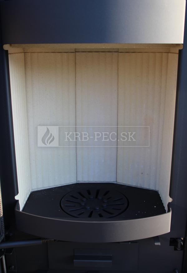 Romotop STROMBOLI N02 keramika (95508 perlová farba) krb-pec