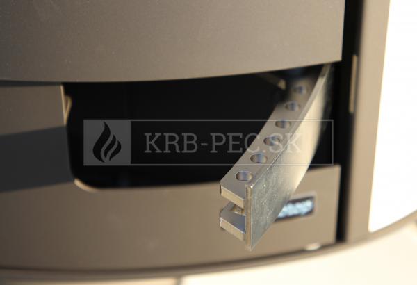 Romotop STROMBOLI N02 keramika (95508 perlová farba) krb-pec