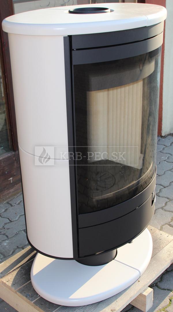 Romotop STROMBOLI N02 keramika (95508 perlová farba) krb-pec