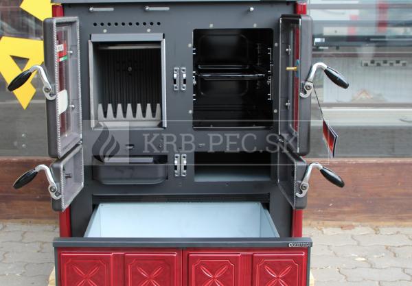 La Nordica Rosetta Maiolica sporák krb-pec