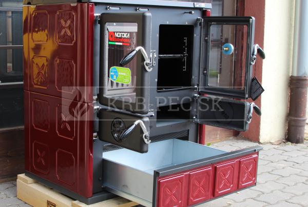 La Nordica Rosetta Maiolica sporák krb-pec