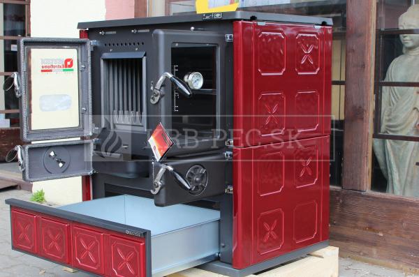 La Nordica Rosetta Maiolica sporák krb-pec