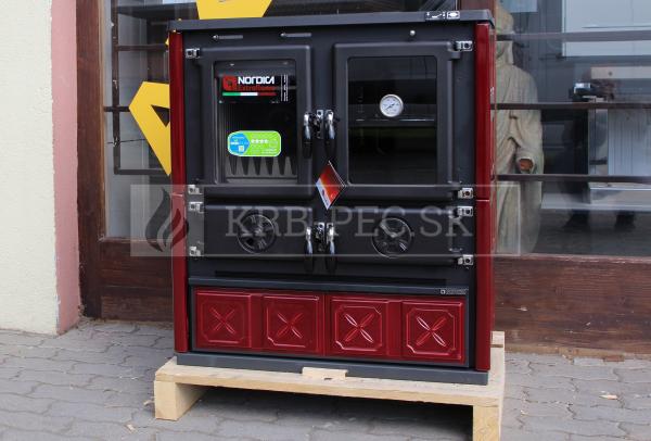 La Nordica Rosetta Maiolica sporák krb-pec