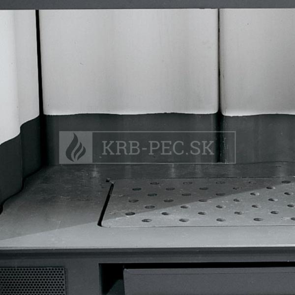 La Nordica Insert 70 oceľová krbová vložka so šamotovým a liatinovým ohniskom krb-pec