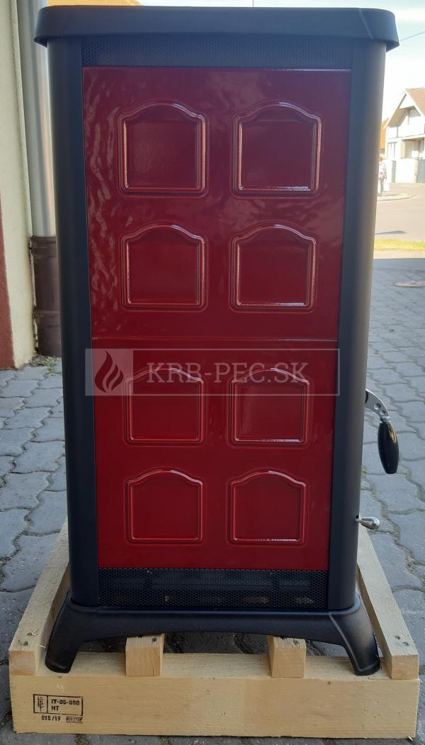 La Nordica Gemma sálavá keramická piecka s liatinovým ohniskom krb-pec