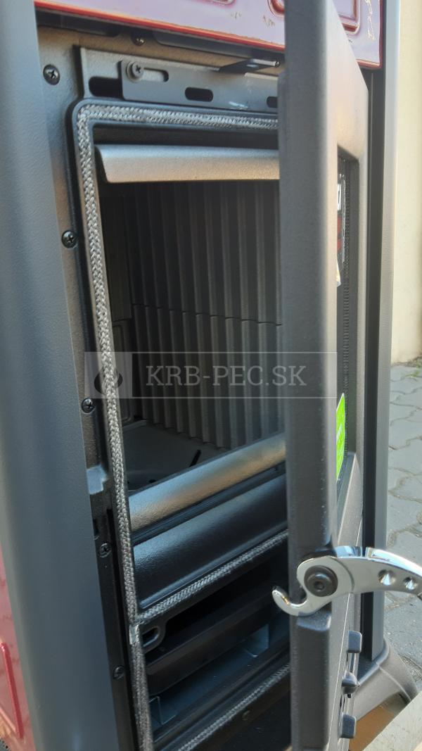 La Nordica Gemma sálavá keramická piecka s liatinovým ohniskom krb-pec