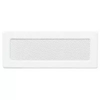 Krbová mriežka 11x42 cm biela