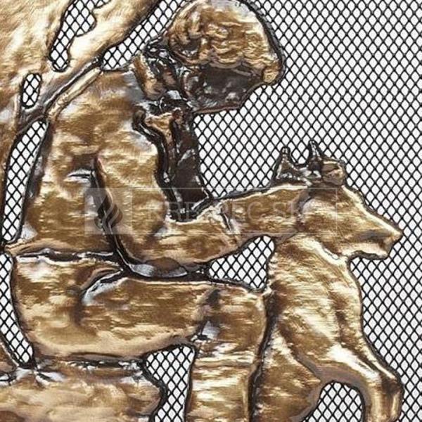 Krbová mriežka POĽOVNÍK 44x22 cm