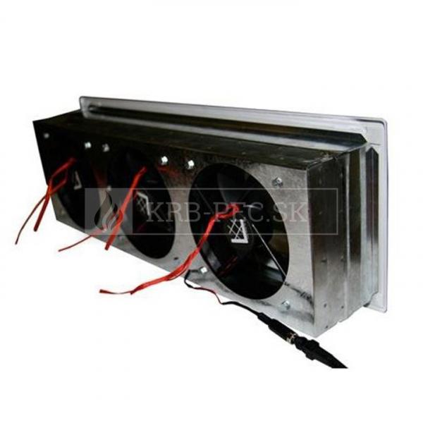 Ventilátor 17x49 trojitý tlačný