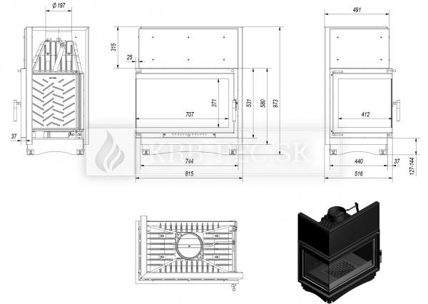 Kratki OLIWIA 18 L BS