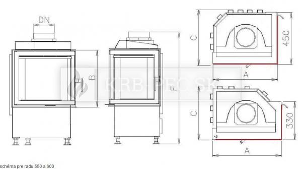 CHOPOK Kazeta R90 S/330 L/P 600/440,500,560