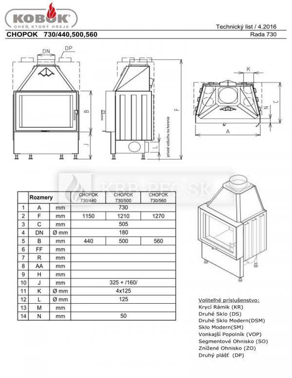 CHOPOK 730/440,500,560