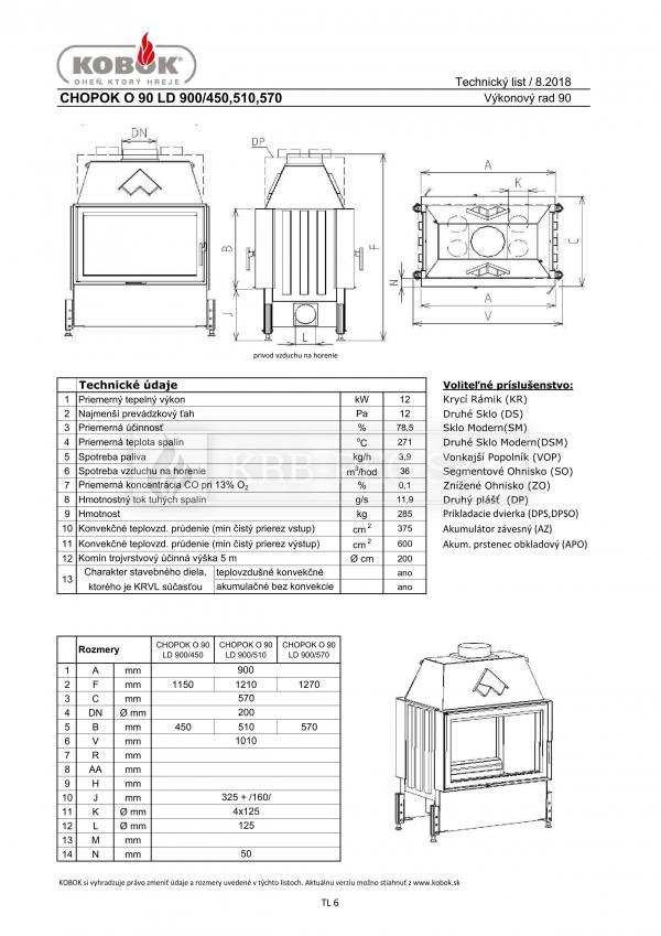 CHOPOK O 900/440,500,560