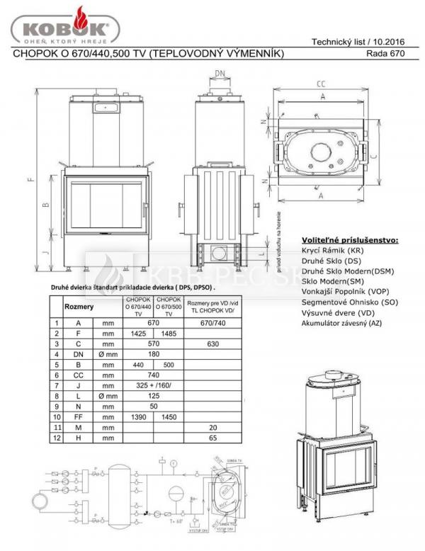 CHOPOK O 670/440,500 TV