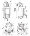 Austroflamm KV 45x57 K oblé