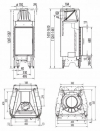 Austroflamm KV 45x68 K